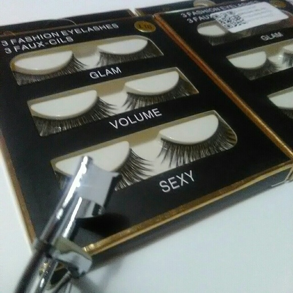 Other - Hot 2 Set Luxury Natural 3D Eyelash Long Glam + 2